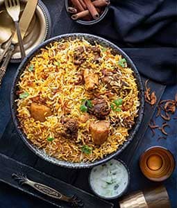Darbari Goat Dum Biryani